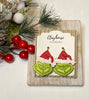 Mean Green Clay Earrings