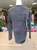 Black Vintage Washed Oversized Top S-3XL