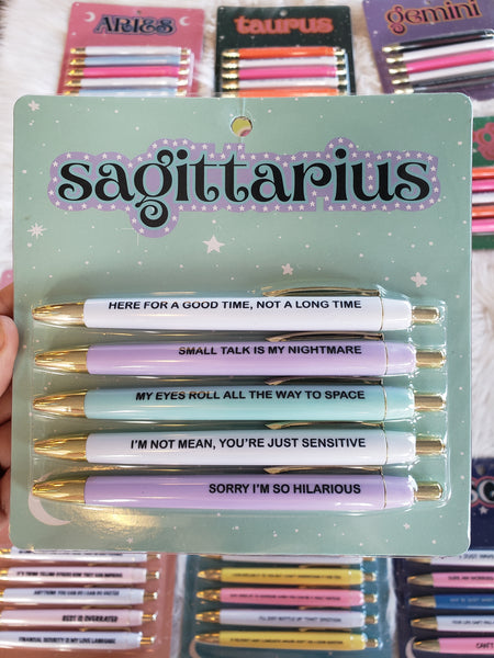 Sagittarius Pen Set