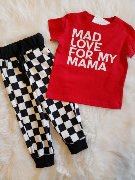 Kids' | Talladega Butter Checker Drawstring Joggers