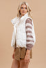Cream Puffer Vest