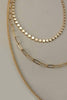 Gold Chain Multi Layer Necklace