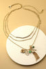 Cluster Charms Multi Layer Necklace