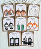 Pennywise Face Clay Earrings