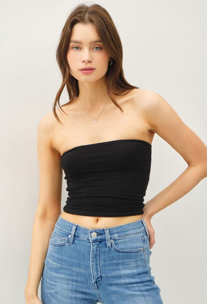 BASIC BANDEAU TOP: Black