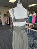 Olive Maxi Dress With Lace Detail