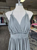 Sage Halter Maxi Dress W/Lace