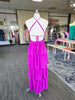 Orchid Layered Maxi W/Cut Outs