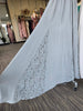 Sage Halter Maxi Dress W/Lace