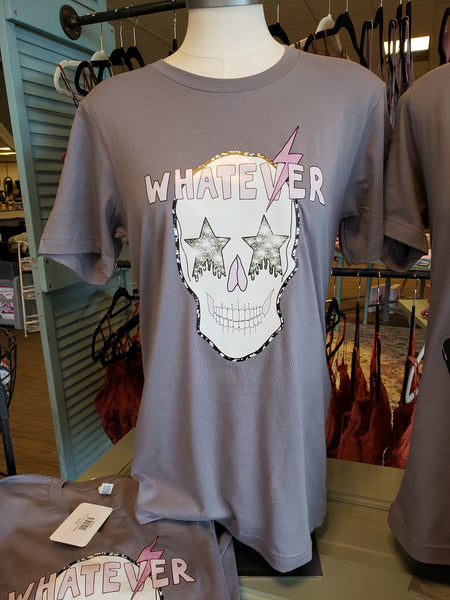 Whatever Skull Tee