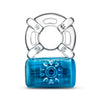 Rechargeable Vibrating C Ring: Blue