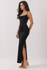 Black Strappy Back Maxi