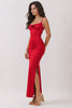 Red Strappy Back Maxi
