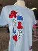 America Vertical Doodle Tee