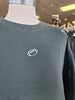 Chic Green Embroidery Football Sweatshirt