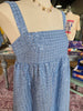 Ice Blue Sequins Tunic Mini Dress