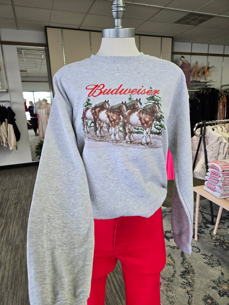Budweiser Christmas Sweatshirt