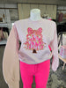 Pink Bow Tree Pink Sweatshirt