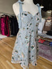 Lt. Blue Sequin Embroidered Mine Dress