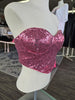 Pink Sequin Top