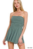 Ash Jade Strapless Tube Top Romper