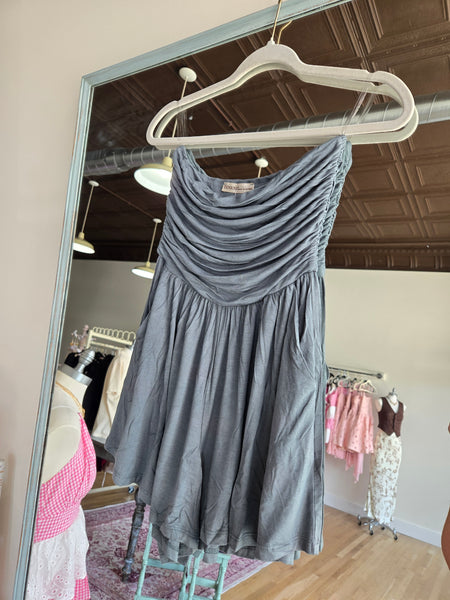 Ash Jade Strapless Tube Top Romper