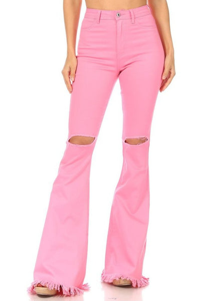 The Perfect Flare Jeans (Pink)