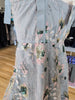 Lt. Blue Sequin Embroidered Mine Dress