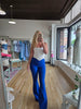 Royal Blue Stretchy Bell Bottoms