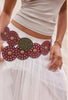 Western Oval Disc Wine Y Belt