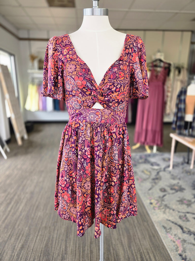 Berry Twist Dress