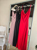 Black Strappy Back Maxi