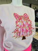 Pink Bow Tree Pink Sweatshirt