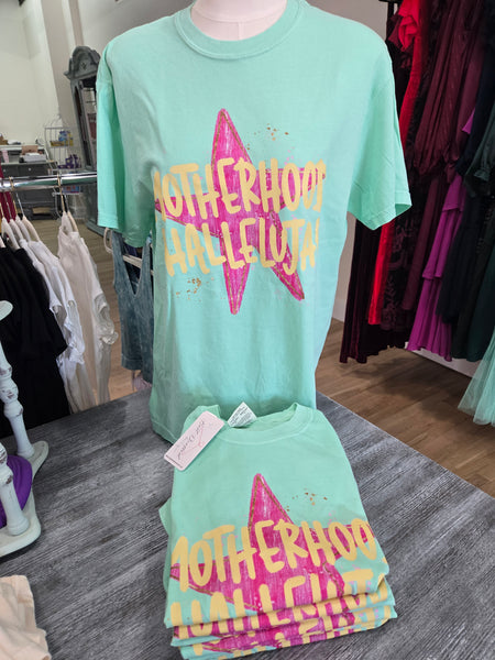 Motherhood Hallelujah Tee