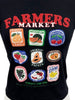 Farmers Market Graphic Crop Tee