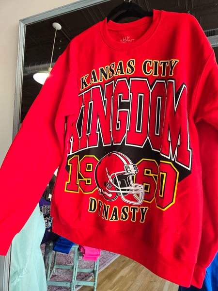 Kansas City Oversized Print Sweatshirt