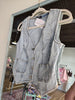 Sleeveless Button Down Denim Vest