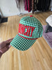 Grinchy Gingham Hat