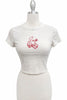 Lucky Game Icons Crop Tee
