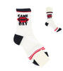 Red/Navy Game Day Socks