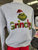 Grinchy Gray Sweatshirt
