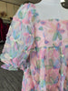 3d Candy Garden Babydoll Dress