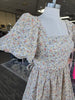 Wildbloom Charm Bow-back Mini Dress