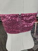 Pink Sequin Top