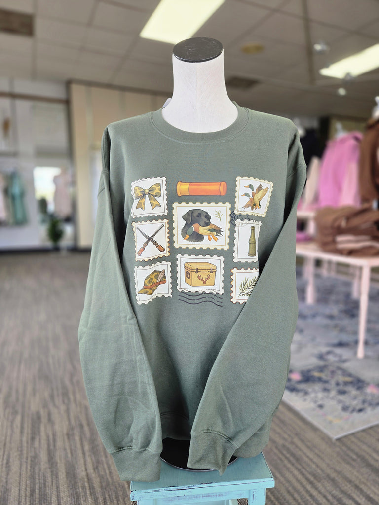 Hunting Stamps Sweatshirt
