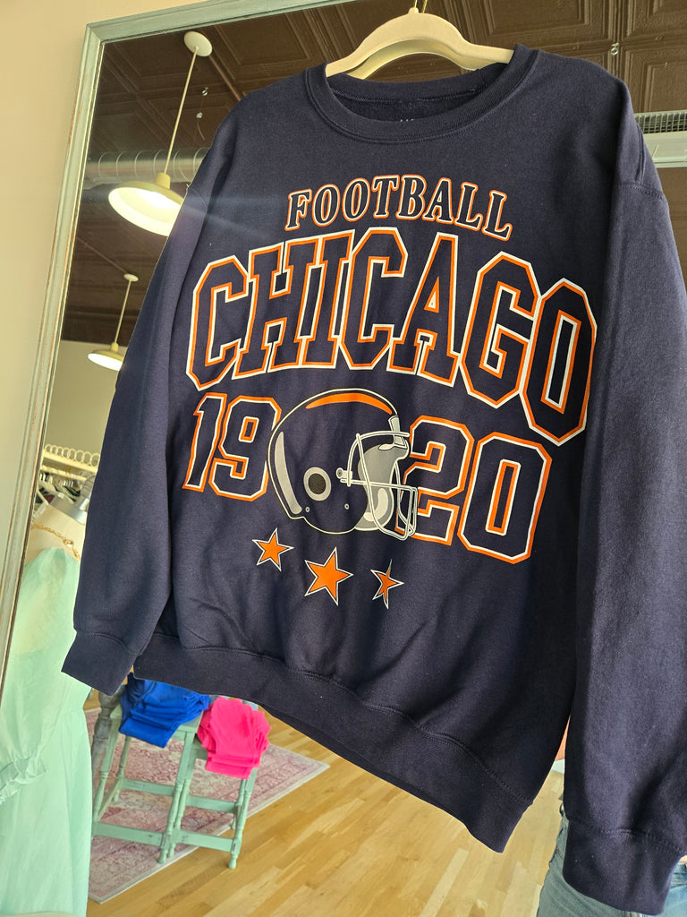 Chicago Oversized Print Sweatshirt