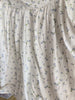 White & Blue Floral Romper