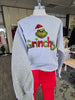 Grinchy Gray Sweatshirt