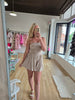 Ash Mocha Strapless Tube Top Romper