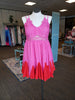 Fuchsia Crochet Lace Dress 1XL-3XL